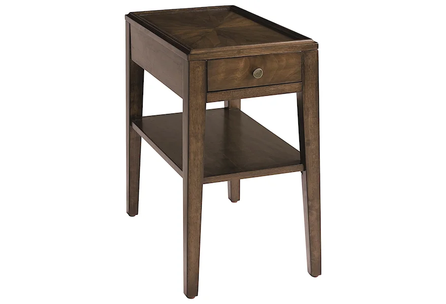 Palisades Chairside Table by Bassett at Esprit Decor Home Furnishings